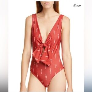 Johanna Ortiz Swimsuit with Bow Detail